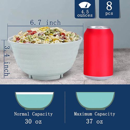 Cuenco Para Cereales Homestockplus, 0,89 L, Compatible Con M