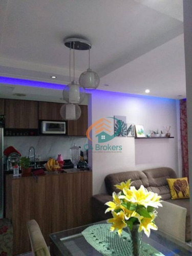 Imagem 27 de 28 de Apartamento Com 2 Dormitórios À Venda, 49 M² Por R$ 260.000,00 - Jardim Bela Vista - Guarulhos/sp - Ap3299