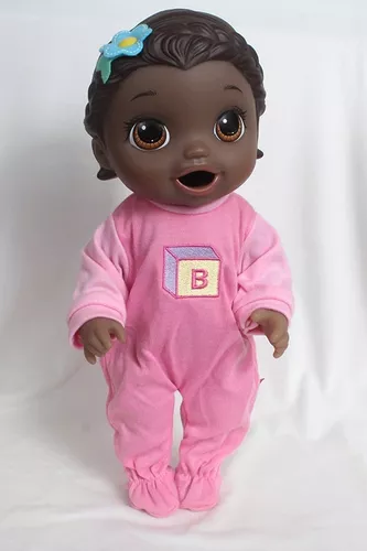 ROUPA EM CROCHÊ PARA BONECA BABY ALIVE - MACAQUINHO CURTO.