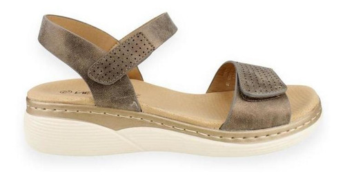 Sandalia New Walk Casual Bronce