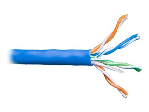 Bobina Cable De 305m Utp Cat5e Azul