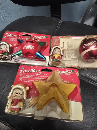Traviezucos Coca Cola, Piñatuca, Esferuco Y Estrelluca (Usado)