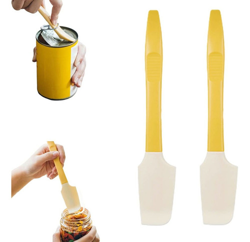 Pousbo Mini Espatula Cocina Silicona Rascador Sarten Plato X