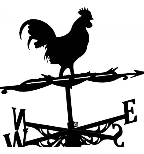 Montaje En Techo Weathervane Weather Vane Head Down Cock