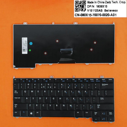 . . Reemplazo De Laptop Keyboard Compatible Latitude E7240