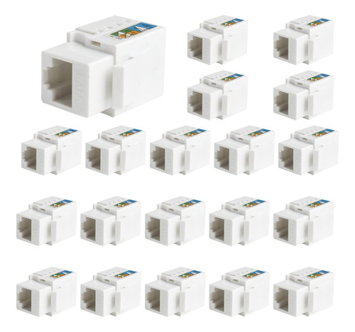 Exiron Keystone Cat5, Paquete De 25 Cables Rj45 Keystone J