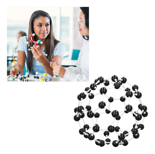 El Kit De Modelo Molecular C60 Estructura Átomos De Carbono