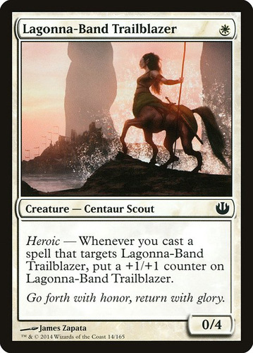 Carta Magic Lagonna-band Trailblazer X4 Unid. Playset Mtg