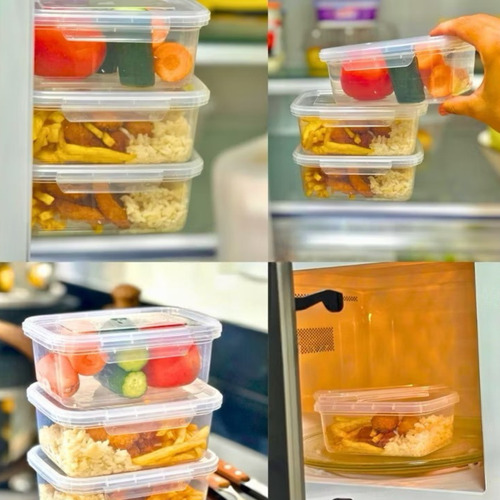 10 Marmitas Travas Fitness Potes 800ml Transparente Bpa Free