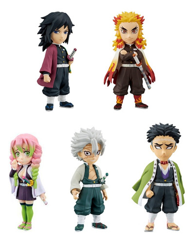 Set 5 Figuras Banpresto World Collectable: Demon Slayer Vol5