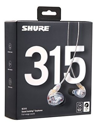 Shure Se315-cl Auriculares Aislantes Del Sonido Único De Alt