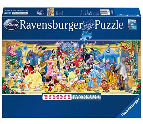 Rompecabezas Panoramico Ravensburger Disney 1000 Piezas