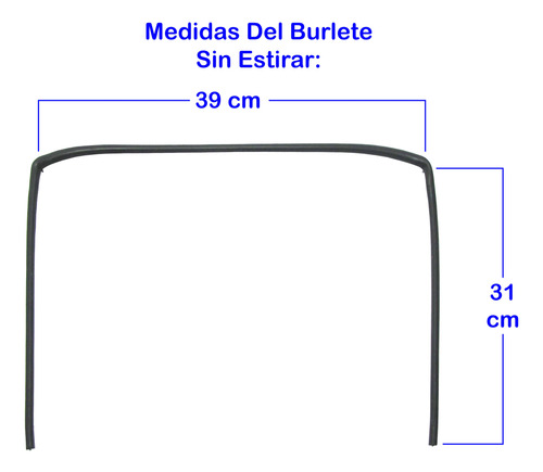 Burlete Horno Para Cocina Longvie Modelo 13231
