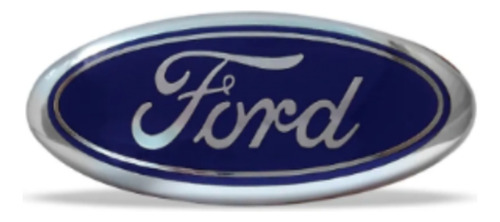 Emblema Original Ford 17.5cm X 7cm Con Base Hueca