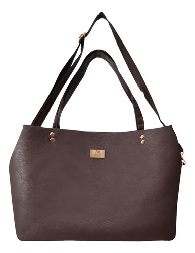 Bolso De Dama Elegante Grande Con 3 Compartimentos Telma