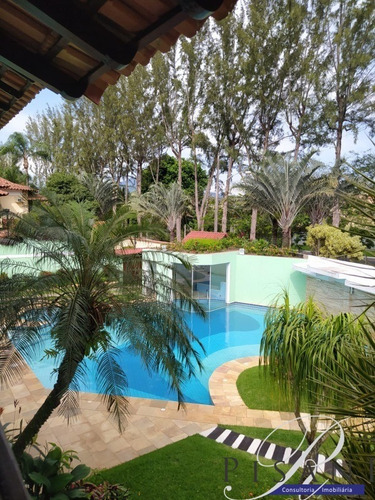 Imagem 16 de 30 de Barra Da Tijuca, Magnifica Casa Duplex, Alto Luxo, 4 Quartos (2 Suites), Escritorio, Parque Aquatico - Ca01025 - 70492601