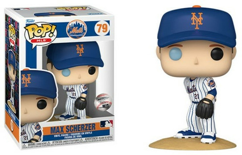 Funko Pop! Mlb New York Mets Max Scherzer #79 (home Jersey)