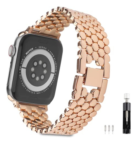 Gimane Compatible Con Apple Watch Band 42mm 44mm 45mm,anillo