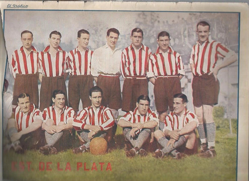 El Grafico / Poster Equipo Est De La Plata /