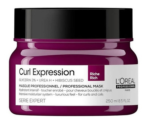 L'oreal Professionnal Curl Expression Máscara 250 Ml