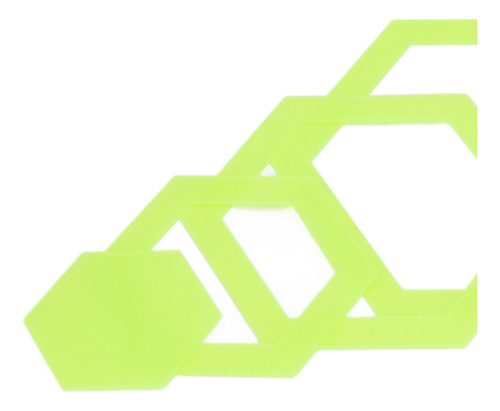 Juego De 4 Reglas De Costura Hexagonales, Plantillas De Acol