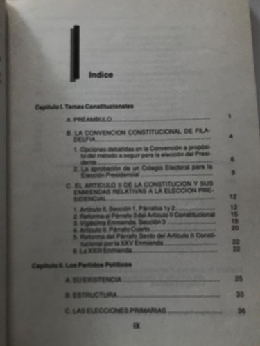 El Sistema Estadounidense De Elección Presidencial