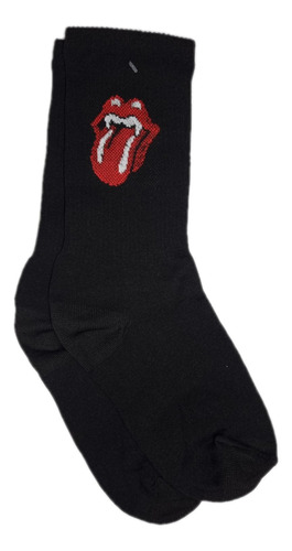 2 Pares Calcetas Calcetines De Rock Para Concierto En Vivo 2 Pares Nirvana 01 -n- Rolling Stones 01 -n- Unitalla (de La Talla 23 A La 29 Aprox.)