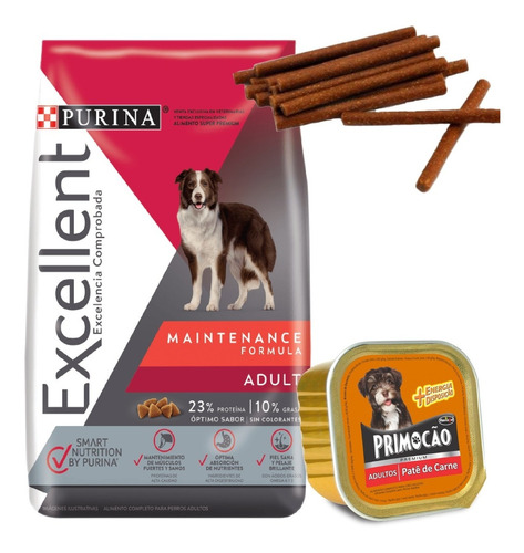 Excellent Formula Perros Adultos 20kg Con Regalo