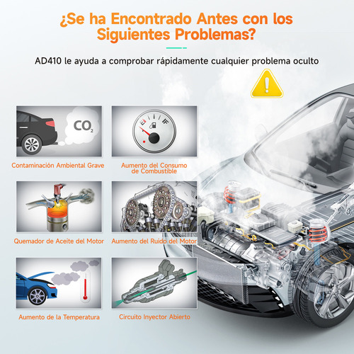 Ancel Ad410 Obd2 Scanner Lector De Códigos Check Engine