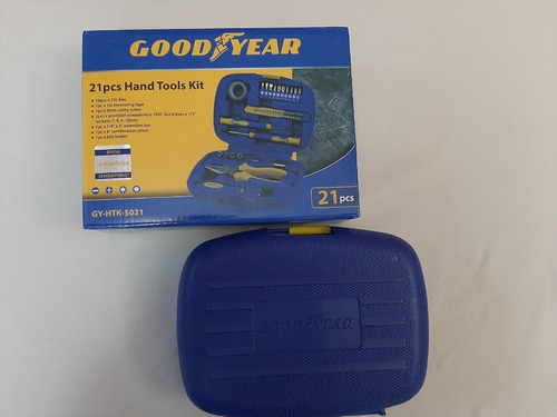 Set Kit Herramientas Good Year 21 Piezas Valija