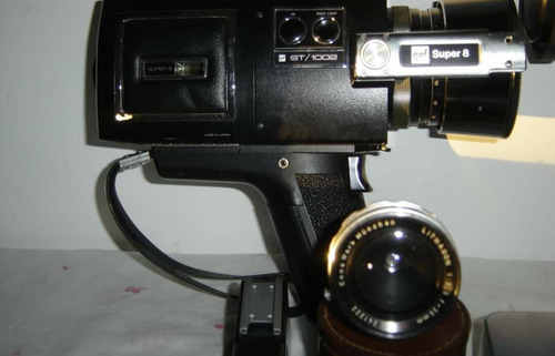 Cámara Filmadora De Cine Gaf Super 8 St/1002. Vintage Negro (Usado)
