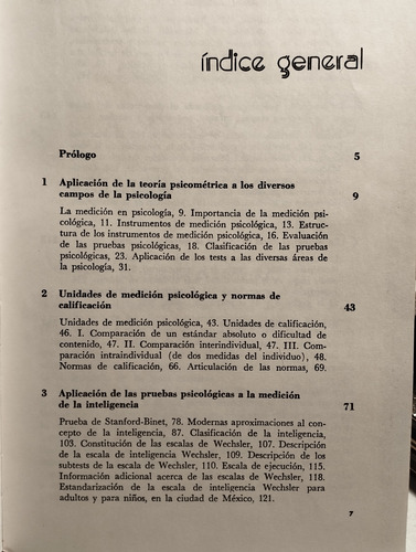 Psicometría Aplicada (Usado)