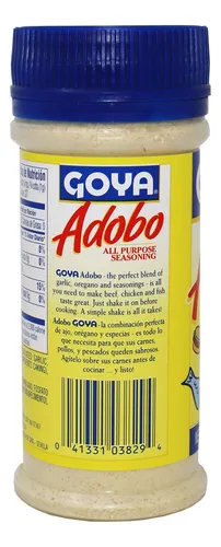 Goya Adobo Condimento Sin Pimienta 8oz Condimento Multiuso -