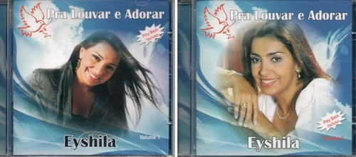 comprar Kit 2 Cds Eyshila Pra Louvar E Adorar Vol.1 E 2 Com Playback