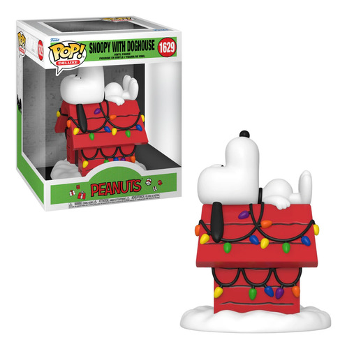 Funko Pop! Deluxe Snoopy #1629 Durmiendo En Casa Navidad