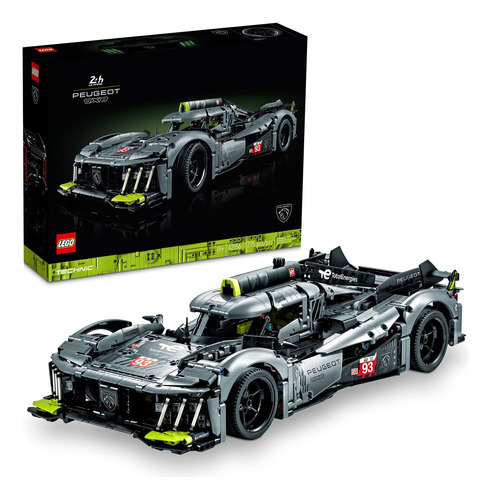 Lego Technic Peugeot 9x8 24h Le Mans Hybrid Hypercar 42156 K