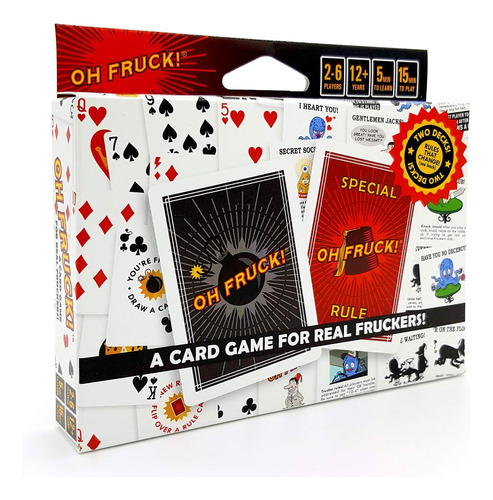 Juego De Mesa ¡oh Fruck!/cartas