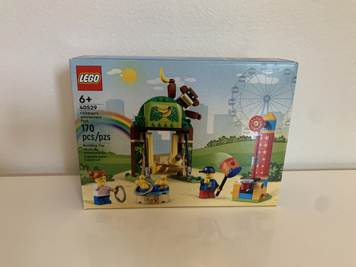 Blocos De Montar Lego 40529 Gwp Parque Diversões Fairground