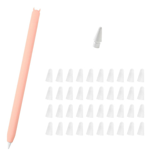 1 Pcs Case De Lápiz De Silicona, Puntas De Reemplazo De 1pcs