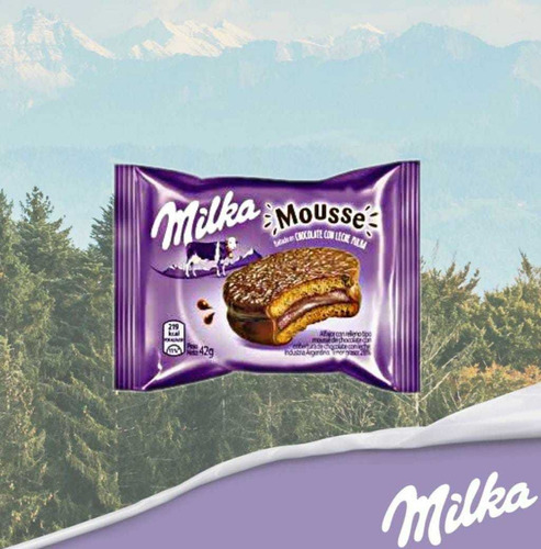 Alfajor Argentino Milka Mousse 42g