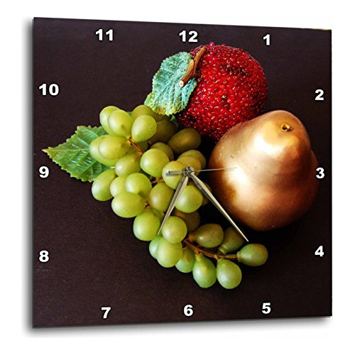 Naturaleza Muerta De Frutas - Reloj De Pared, 10 Por 10...