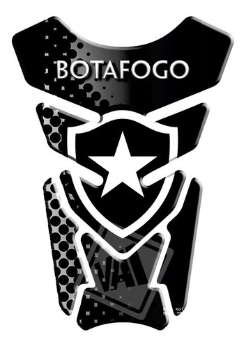 Adesivo Protetor Tanque Bocal Fazer Ybr Factor 150 Botafogo