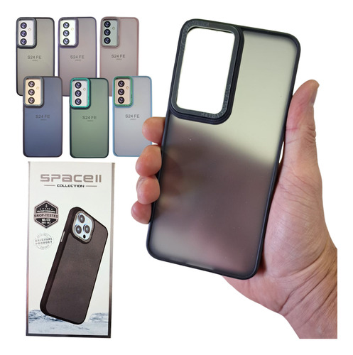 Capa Space Ii Fosca Colorida Para Samsung S24 Fe
