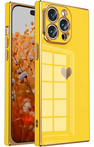 Funda Tzomsze Para iPhone 13 Pro Max-candy Yellow