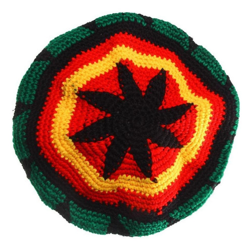 Nuevo Gorro Rasta Tam Hat Jamaica Tam Acrílico Multicolor A