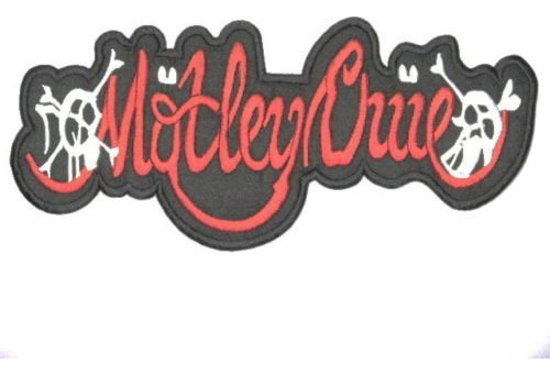 Motley Crue Logo Hierro Embrodered Patch Cm By Mnc Tienda