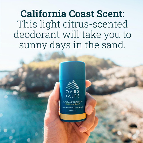 Desodorante Oars + Alps Sin Aluminio 75 Ml California Coast