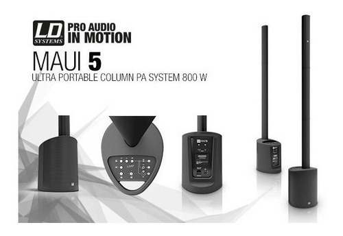 Ld Systems Sistema Array Compacto De Pa Bluetooth Ld Maui5 