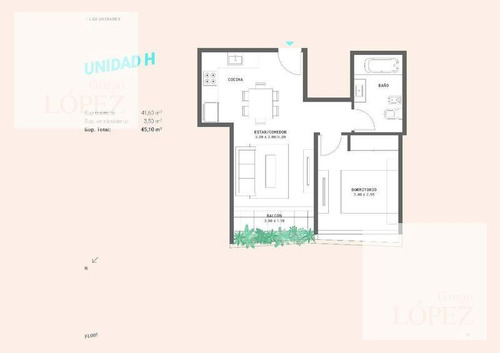 Alquiler Depto. 2 Ambientes, Florida A Estrenar Amenities
