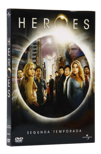 Heroes 2ª Temporada - Box Com 4 Dvds - Hayden Panettiere